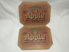 2 Vintage 1978 Pentron Hot Pads Pose Plate Chaud Moms Pie Co Apple Berry Trivets picture
