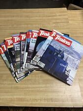 Trains-The Magazine of Railroading 1985 Full Year 12 Monthly Issues Collectible picture