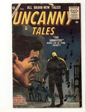 Uncanny Tales 46 VG- Atlas Horror Sci-Fi 1956 picture