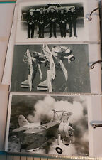 WWII U.S. NAVY  U.S.S. MACON CURTISS BIPLANE AIRPLANES: 3 B&W 4X6 PHOTOGRAPHS 88 picture