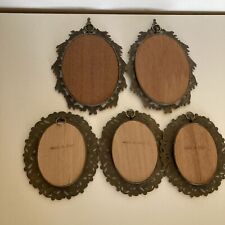 Vintage Floral Frame Made in Italy Lot of 5.2 Large .3 Small picture