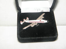 TWA CONSTELLATION AIRPLANE LAPEL TACK PIN PILOT CHRISTMAS GIFT COLLECTIBLE picture