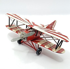 Red Baron Style Model Biplane. Retro Vintage Airplane. Model Biplane picture