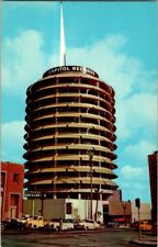 Vintage Postcard Capital Records Tower Hollywood CA California Vine St     D-457 picture