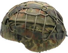 Medium (55-57) German Bundeswehr Tropical Flecktarn Helmet Cover with Net picture
