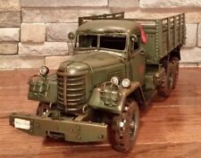1959 Chinese Jiefang Motors CA-30 Vintage Military Tin Metal Model Truck picture