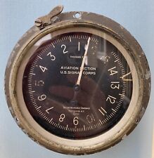 Huge WW1 US Aircraft Altimeter by Tycos-Taylor picture