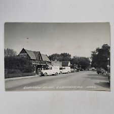 Glenview Road Illinois RPPC Postcard Glenora Farms Dairy Renneckar's Drugs Signs picture