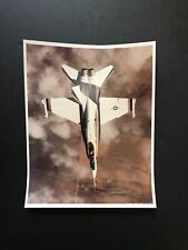 ORIGINAL MCDONNELL DOUGLAS PHOTO #1 F-18 HORNET PROTOTYPE IN FLIGHT MINT picture