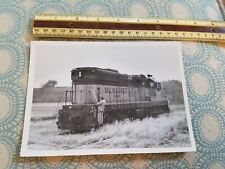 AAKZ VTG 7X5 B&W Railroad Train Locomotive Engine 557 MILW ROAD picture