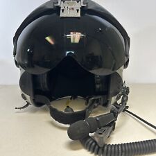 Genuine Gentex Alpha Eagle ORD14035 Helicopter Flight Helmet Gray Visor Com Link picture