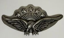 1966 Scovill  American Eagle w/ Stars & Strips Patriotic Wall Hanging Plaque 18