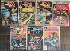 Marvel Comics Star Trek 1980 - 1984 Lot Of 7 Boarded & Bagged  picture