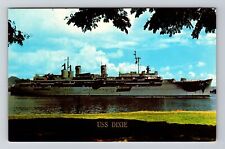 USS Dixie, Navy Battleships, Transportation, Vintage Postcard picture