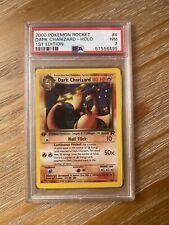 1st Edition Dark Charizard PSA 7 Team Rocket 4/82 Pokemon Card Near MINT Holo picture