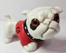 Vintage Georgia Bulldog Chalkware Figurine UGA Football - 4 1/2