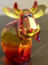 Swarovski Crystal Hot Chili Mo Lovlot 2013 Limited Edition Cow Figurine picture