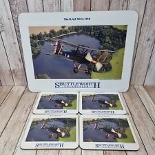 Shuttleworth Aircraft Collection Hawker Sea Hurricane Placemat and Coaster Set picture