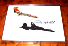 Don Mallick NASA test pilot signed autographed photo YF-12 Blackbird LLRV XB-70 picture