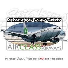 BOEING 737-300 AirClass Airways Adesivi in Vinile-Sticker picture