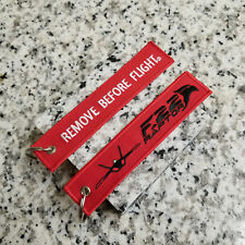 F-22 Raptor Logo Remove Before Flight ® Keychain, Tag, Streamer picture
