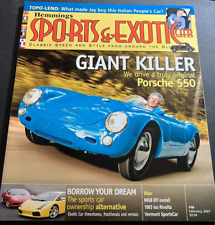 Hemmings Sports & Exotic Car Magazine Vol 2 Issue 6 - Porsche 550 Saab 9000, Iso picture