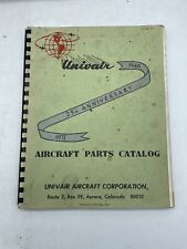 1971 UNIVAIR AIRCRAFT PARTS CATALOG DEALERS PRICE SALES MANUAL 25th Anniversary picture