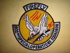 US 602nd SPECIAL OPERATIONS Squadron FIREFLY Vietnam War Patch picture