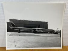 Douglas DC- 8 Super 61 Midair Aviation Airplane VTG Stamp C 90994 B&W picture