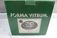 🎄RARE FORMA VITRUM Whispering Pines Collectible Stained Glass Light Up🎄 picture