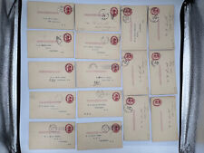 Antique Lot of 20 Bank Post Card Deposit Notices picture