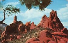 Postcard CO Pikes Peak Region Panorama of Garden of the Gods Vintage PC G9869 picture