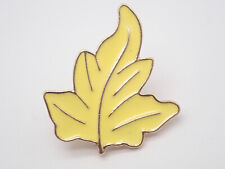 Leaf Autumn Fall Yellow Lapel Pin picture