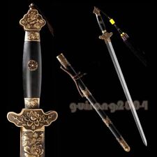 Handmade Chinese Kung Fu Sword Sharp Fold Damascus Steel Blade Nice Tai Chi Jian picture