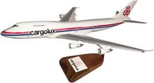 Cargolux Boeing 747-400F Desk Top Display Jet Freighter Model 1/144 SC Airplane picture