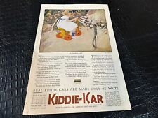 VINTAGE MAGAZINE AD #A031 - 1920 - KIDDIE KAR - TOY TRICYCLE picture