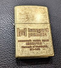 Hansord Pontiac All Brass Zippo Retro Muscle Car Lighter picture