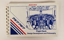 1983 Boeing 757 767 Flight Deck Spiral Book Vintage Brochure Airplane Airlines picture