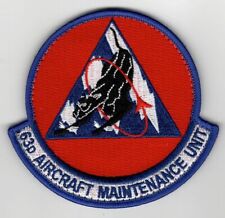 USAF  63rd AIRCRAFT MAINT UNIT  (F-35s). Luke AFB, AZ,  hook side backing, 3.5