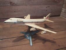 Vintage Aurora UNITED BOEING 747 Model Airliner AirPlane - PARTS (1) picture