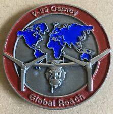 Bell Boeing V-22 Osprey Global Reach Revolutionary Capability Challenge Coin picture