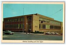 c1960's Federal Building Post Office Jamestown New York  NY Vintage Postcard picture