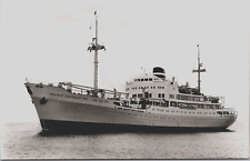 MS Oranje Nassau KNSM Ship Vintage RPPC C185 picture