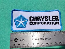 Mopar Parts and Accessories Chrysler Corporation Parts Dealer Uniform  Patch picture