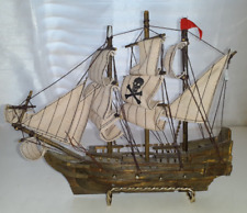 Buccaneer Wooden Pirate Model Ship, 8