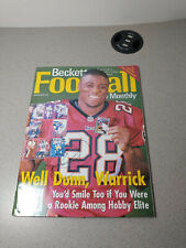 Buccaneer's Warrick Dunn Rookie Autographed 1997 #93 Beckett NO COA Hand Signed picture