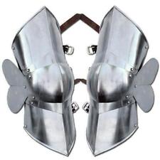 Authentic Medieval Knight Steel Greaves Leg Armor Renaissance Costume picture