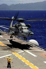 U.S. Marine Corps CH-53E Super Stallion helicopter USN-A1 8X12 PHOTOGRAPH picture