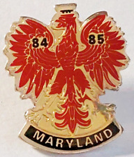 Maryland 1984-1985 Lapel Pin (100423) picture