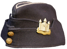 Original WWI WWII British Army Royal Cambridge Regiment Side Cap Hat WW1 England picture